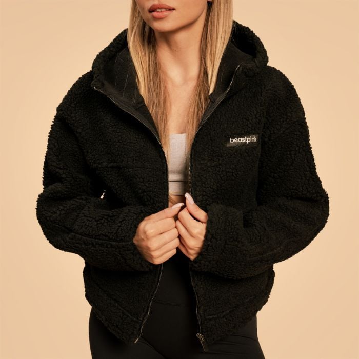 Ženska jakna Hoodie Bliss Black - BeastPink XS