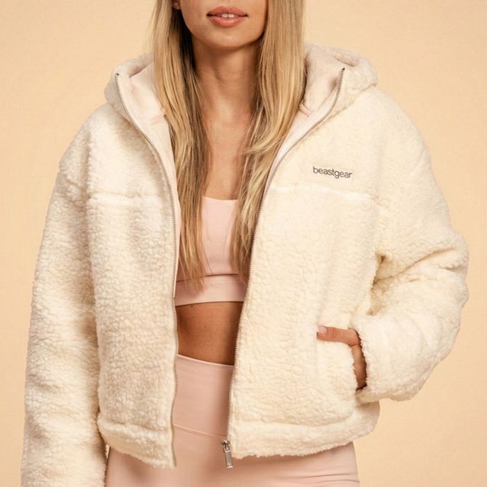 Ženska jakna Hoodie Bliss Ivory - BeastPink M