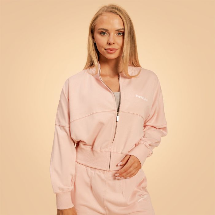 Ženska dukserica Zip-Up Bliss Pink - BeastPink XL