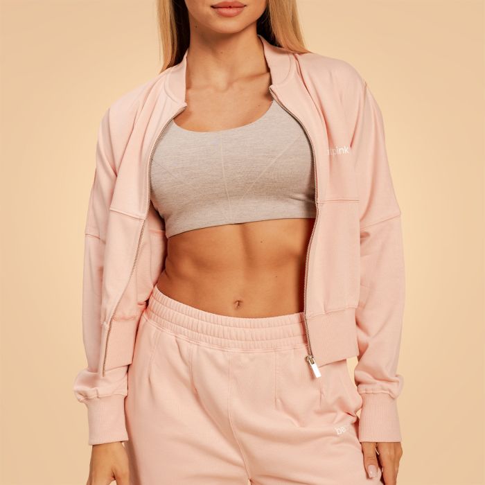 Ženska dukserica Zip-Up Bliss Pink - BeastPink XL