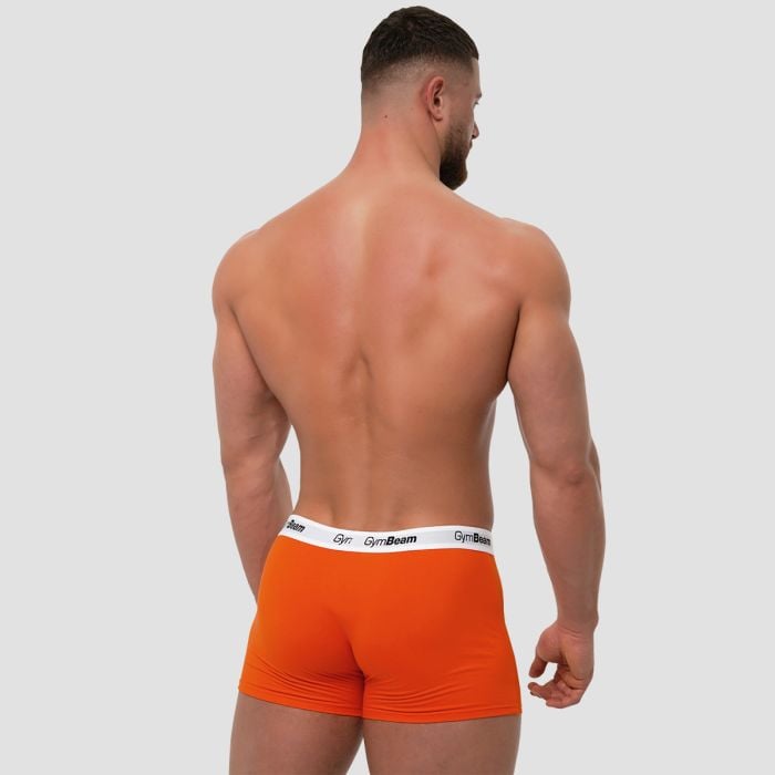 Boxer briefs Essentials 3Pack Orange - GymBeam XXL