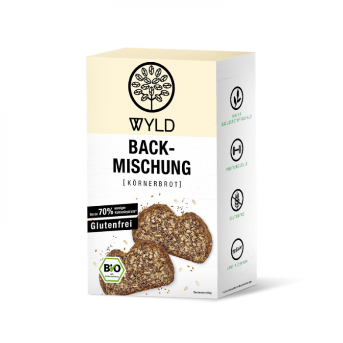 BIO Smjesa za kruh s niskim udjelom ugljikohidrata Baking Hero - WYLD