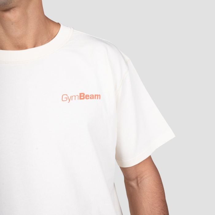 Majica Budapest Cream - GymBeam XXL
