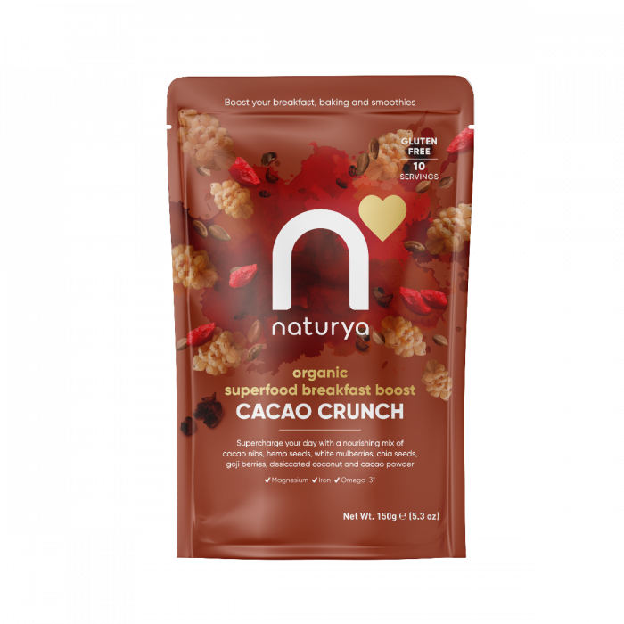 Superhrana Breakfast Boost Cacao Crunch - Naturya