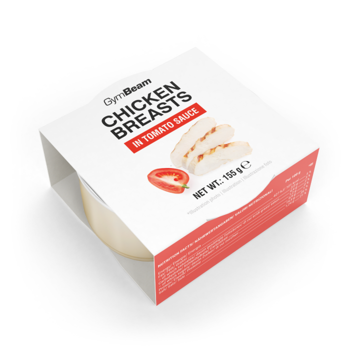 Pileća prsa u umaku od rajčice - GymBeam 155 g