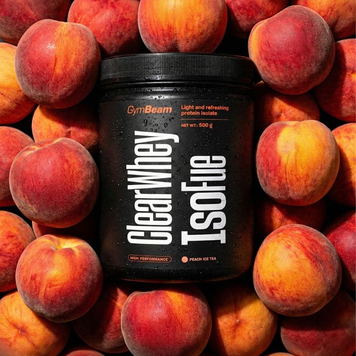 Clear Whey IsoFue - GymBeam 500 g - ledeni čaj breskva