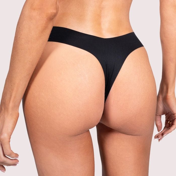 Gaćice Comfy Seamless 3Pack Black
