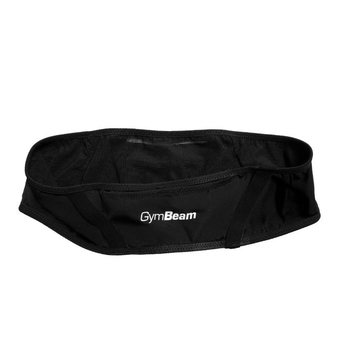 Pojas za trčanje Compact Black - GymBeam S