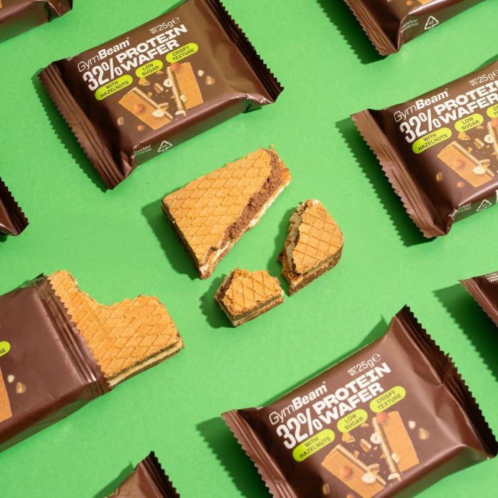 32% Protein Wafer - GymBeam 25 g - 00