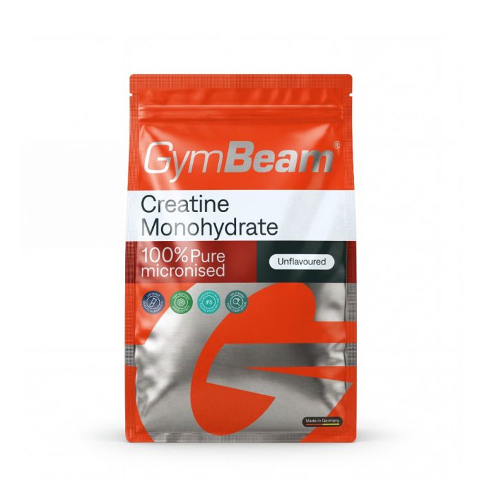 Kreatin 100% Monohidrat - GymBeam 250 g - bez okusa - 01