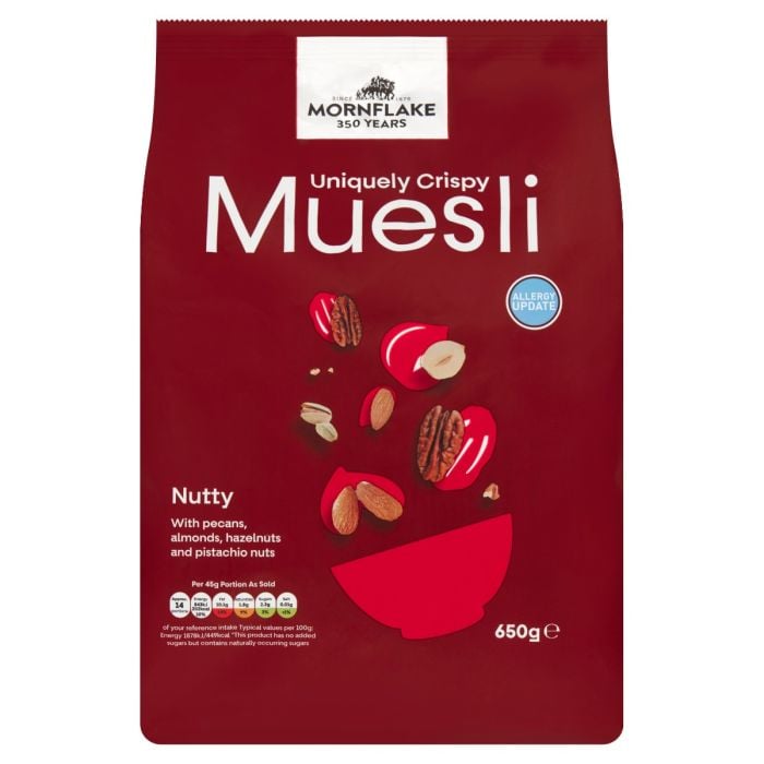 Hrskavi Orašasti Muesli 650 g - Mornflake