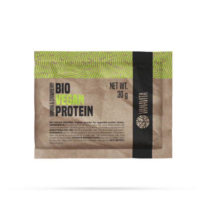 Uzorak Bio Vegan Proteina - VanaVita 30 g - čokolada & šumskko voće