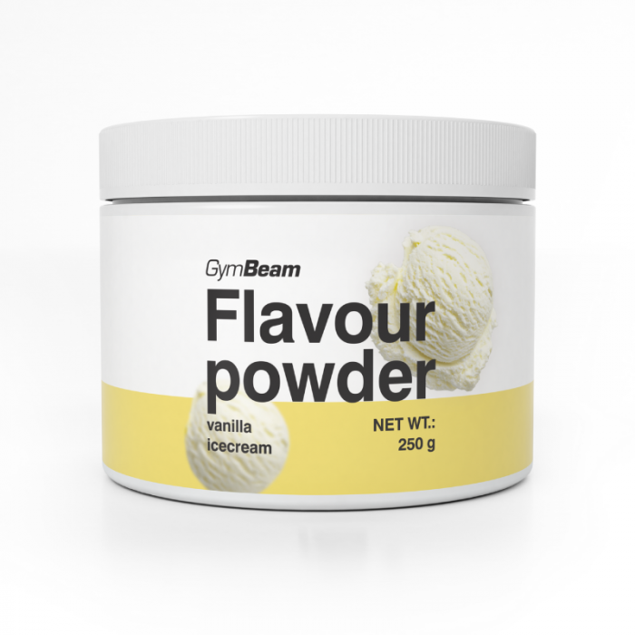 Flavour powder - GymBeam 250 g - banana s čoko čipsom