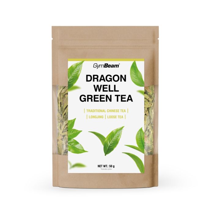 Zeleni čaj Dragon Well (Longjing) - GymBeam 50 g