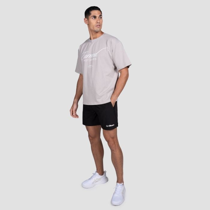 Majica Earned Gray - GymBeam XXL