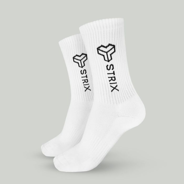 Čarape Essential Crew 2Pack White - STRIX M