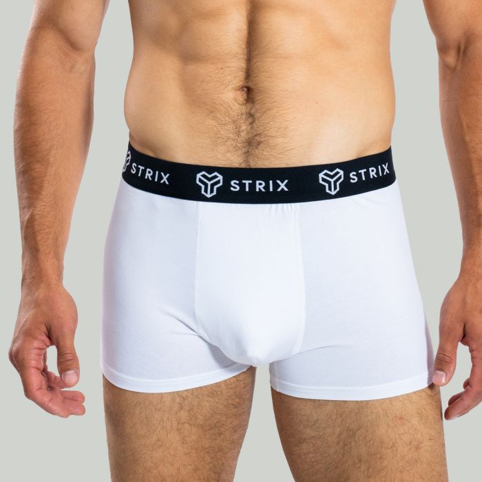 Muške bokserice Essential Trunks 2 Pack White - STRIX L