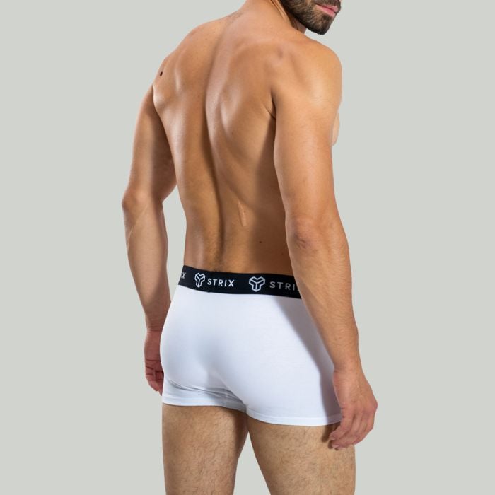 Muške bokserice Essential Trunks 2 Pack White - STRIX L