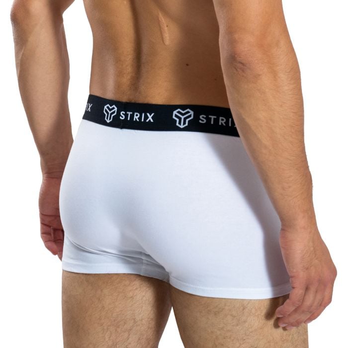 Muške bokserice Essential Trunks 2 Pack White - STRIX L