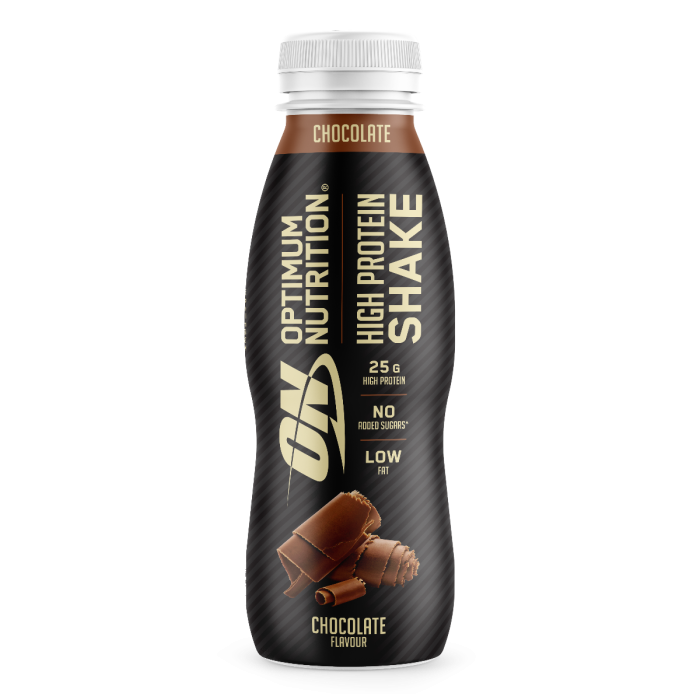 Optimum High Protein Shake - Optimum Nutrition 330 ml - čokolada