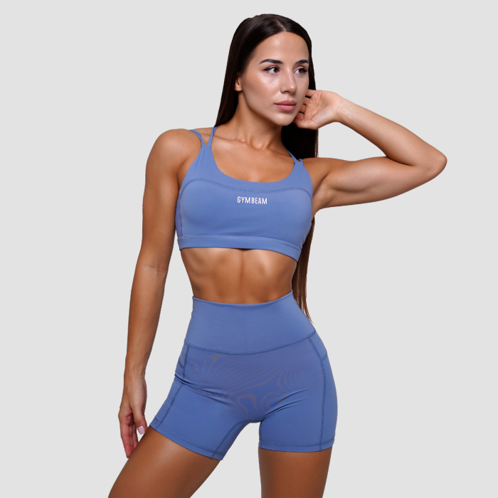 Sportski grudnjak FIT Steel Blue - GymBeam S