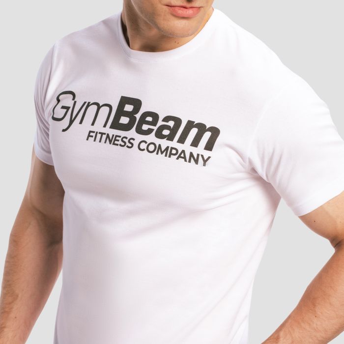 Majica Fitness White - GymBeam XL