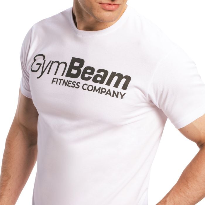 Majica Fitness White - GymBeam XL