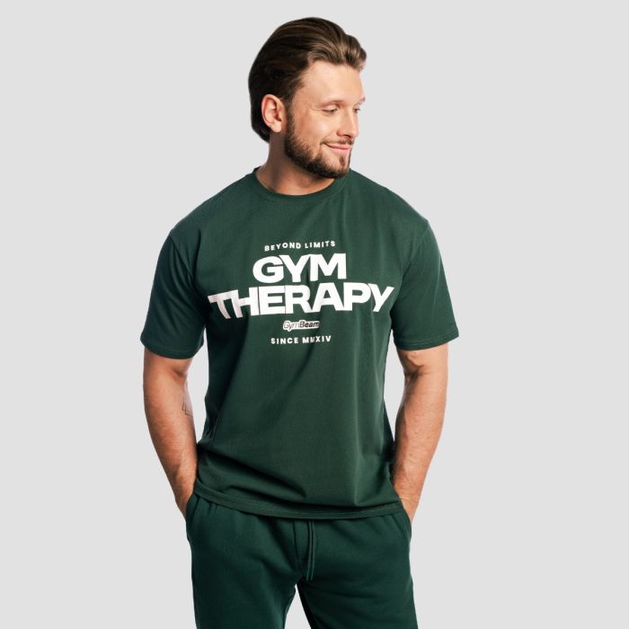 Majica Gym Therapy Forest - GymBeam XXL