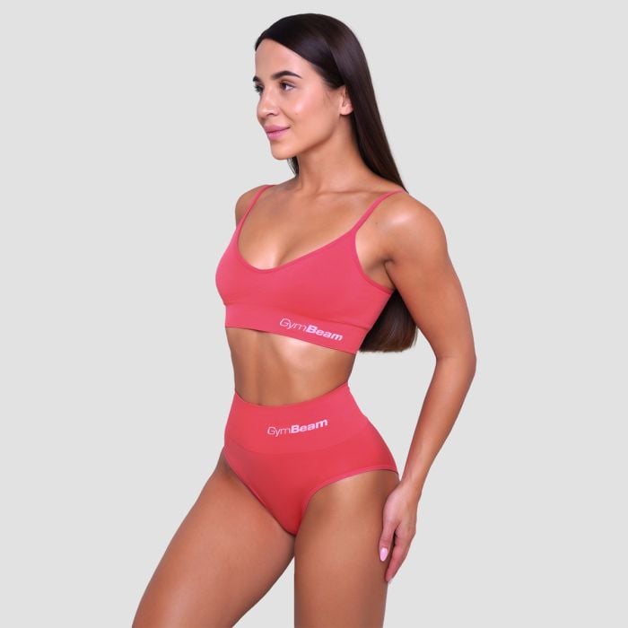 Gaćice Highrise 2Pack Pink - GymBeam L