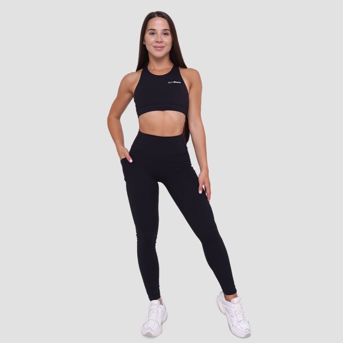 Sportski grudnjak Ignite Black - GymBeam L