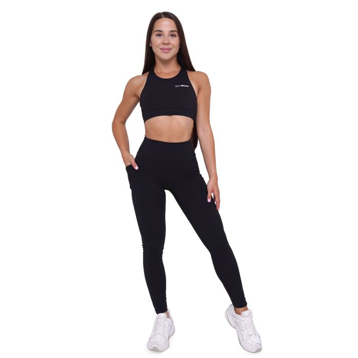 Sportski grudnjak Ignite Black - GymBeam L