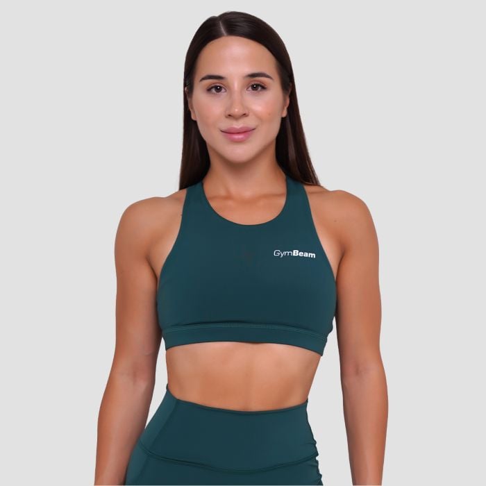 Sportski grudnjak Ignite Dark Green - GymBeam M