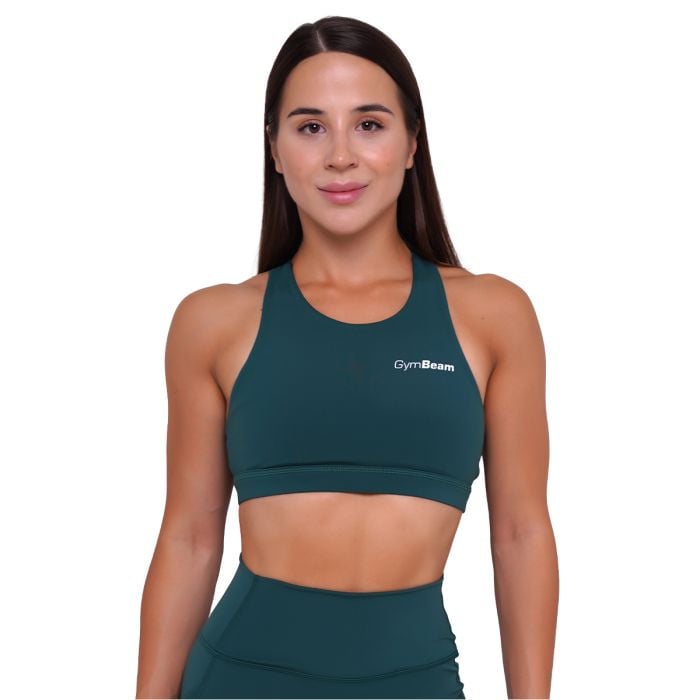 Sportski grudnjak Ignite Dark Green - GymBeam M