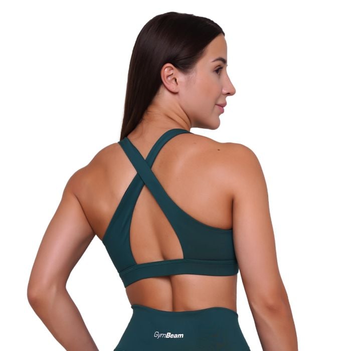 Sportski grudnjak Ignite Dark Green - GymBeam M