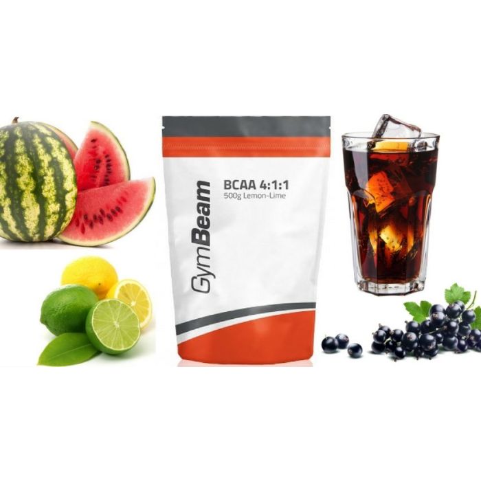 Bcaa 4:1:1 Instant - GymBeam 500 g - limun - limeta