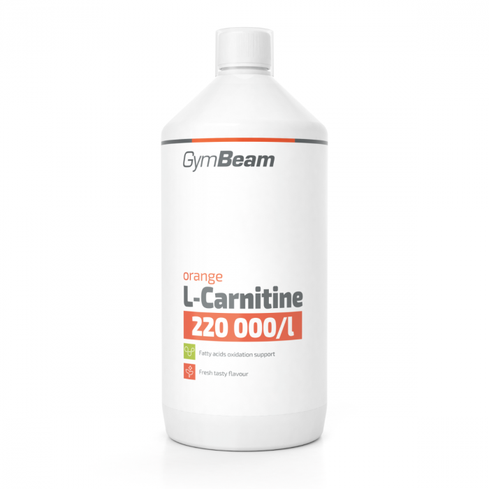 L-Karnitin - GymBeam 1000 ml - naranča