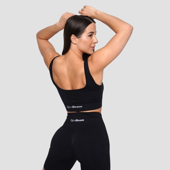 Sportski grudnjak Lift Seamless Black - GymBeam S