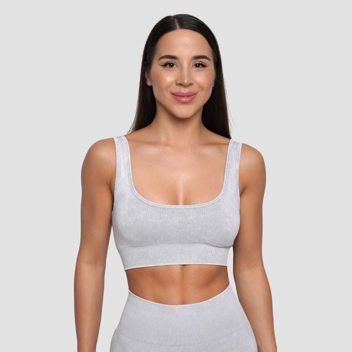 Sportski grudnjak Lift Seamless Grey - GymBeam XL