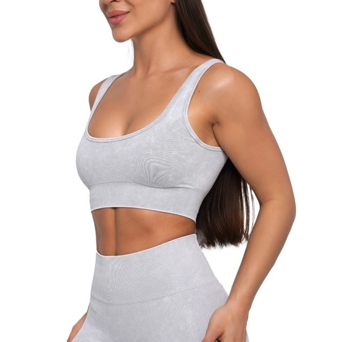 Sportski grudnjak Lift Seamless Grey - GymBeam XL