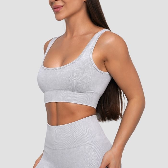 Sportski grudnjak Lift Seamless Grey - GymBeam XL