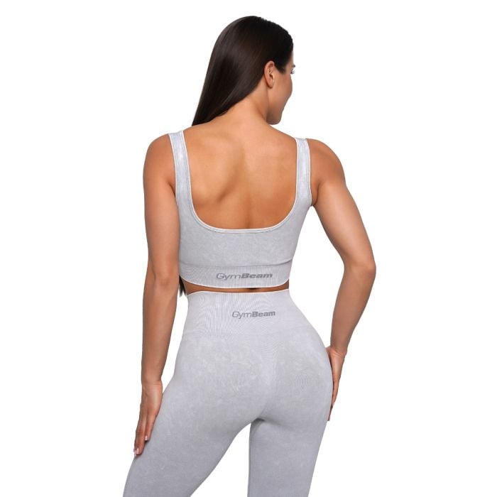 Sportski grudnjak Lift Seamless Grey - GymBeam XL