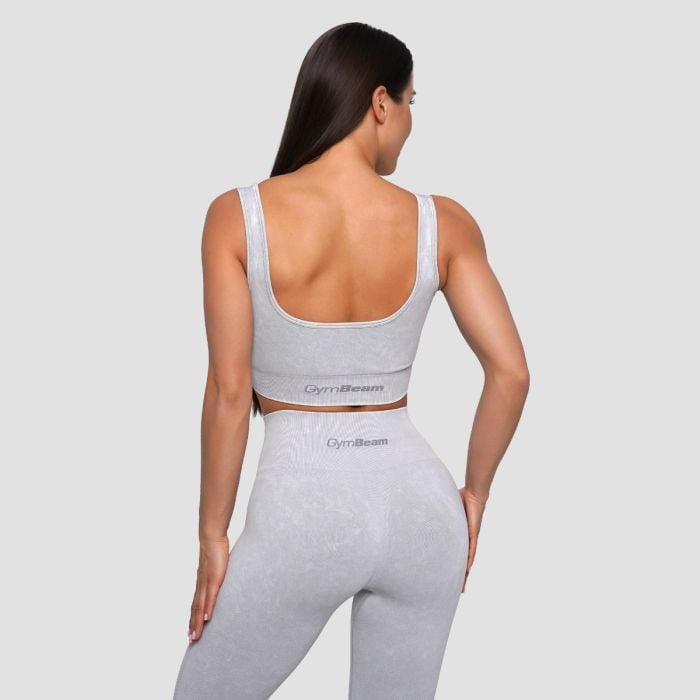 Sportski grudnjak Lift Seamless Grey - GymBeam XL