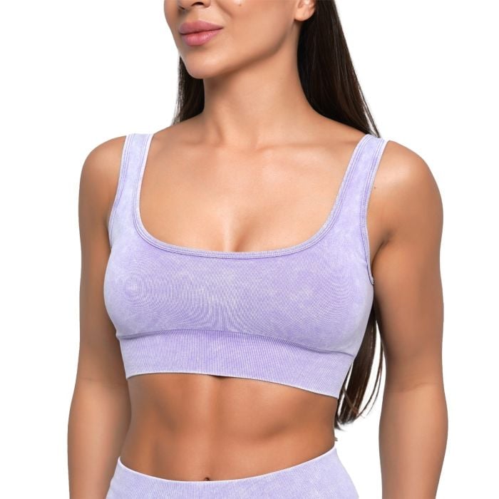 Sportski grudnjak Lift Seamless Violet - GymBeam S