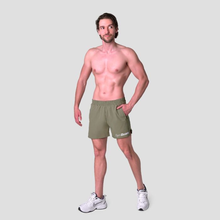 Kratke hlače Light Essence Green - GymBeam XL