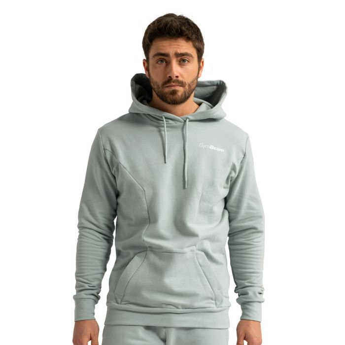 Muška dukserica Limitless Hoodie Eucalypt - GymBeam XXXL