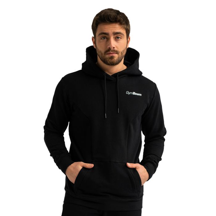 Muška dukserica Limitless Hoodie Black - GymBeam XXXL
