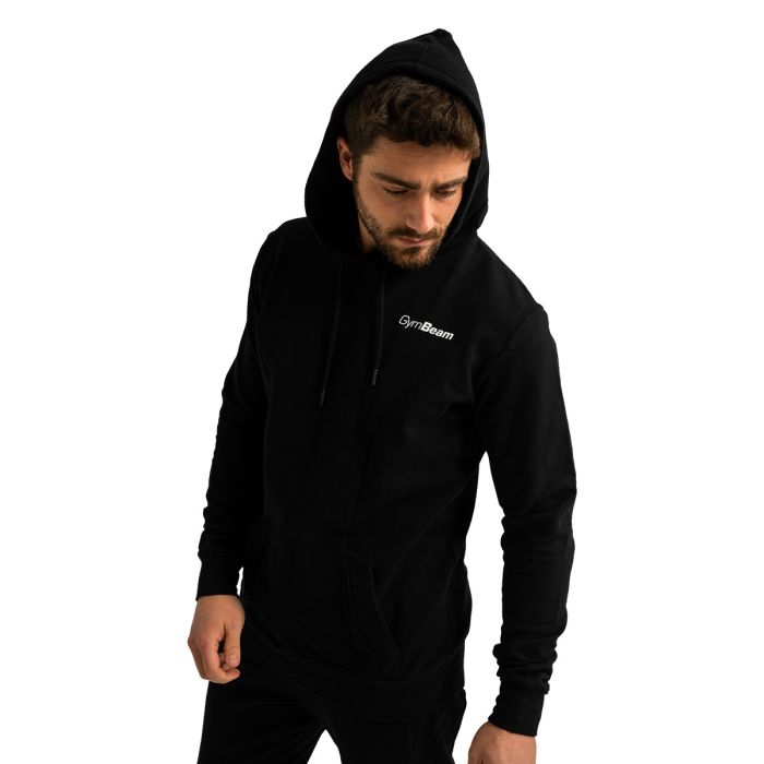 Muška dukserica Limitless Hoodie Black - GymBeam XXXL