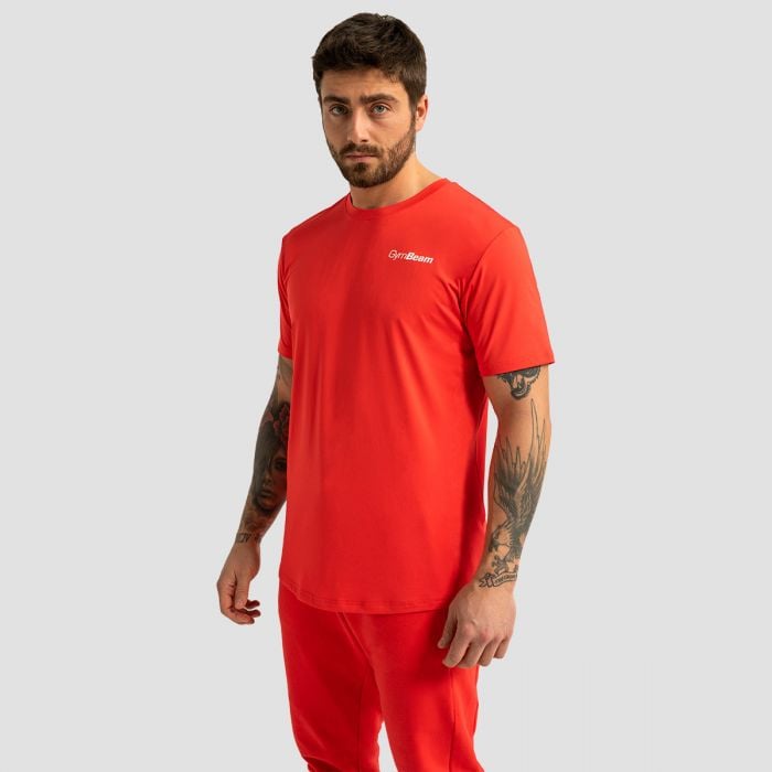 Muška majica Limitless Hot Red - GymBeam XXXL