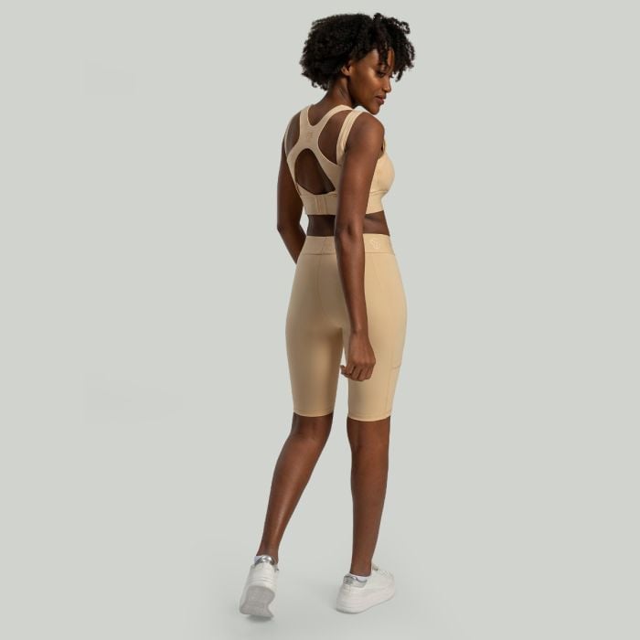 Women‘s Lunar Biker Shorts Sandshell - STRIX S