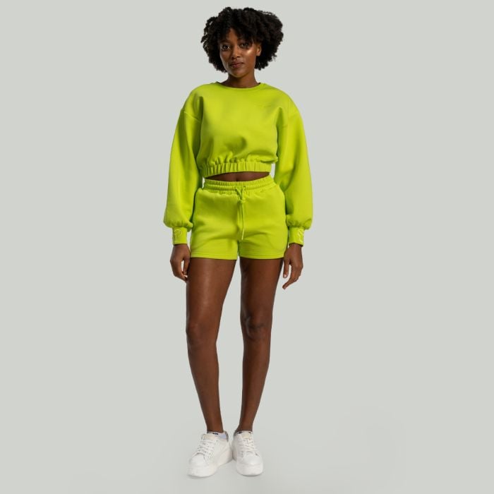 Women‘s Lunar Shorts Chartreuse - STRIX XL